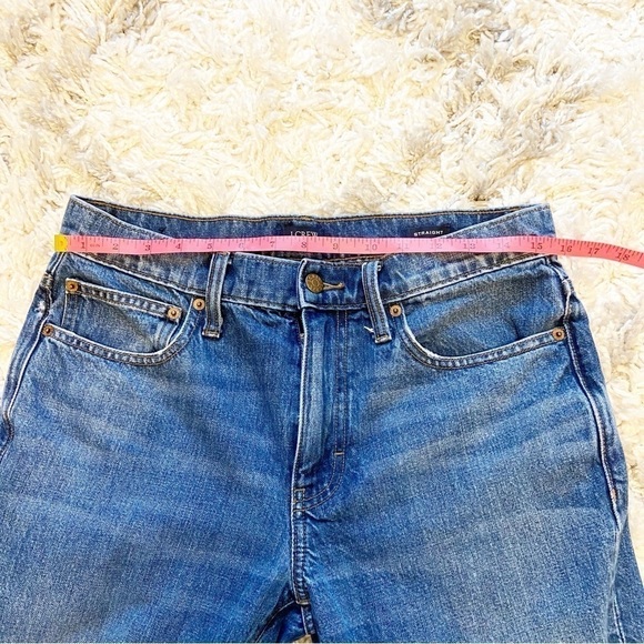 J.Crew Factory | Mens Straight Medium Wash Jeans Size 30x32 - Picture 8 of 9